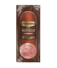 Мясорубская с рубленой грудинкой срез фиброуз в/к в/у 350гр Стародворье