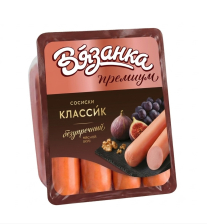 Сосиски Классик Вязанка ц/о 420гр 1/6шт Стародворье)