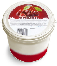 Продукт жировой десертный сладкий 3кг ведро Вишня 20%  Киреево
