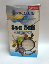 Соль морская крупная помол №3 Sea Salt 500гр 1/24шт